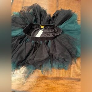 Tutu green and black one size new with tags